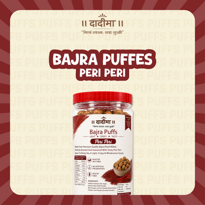 Peri peri bajra puff
