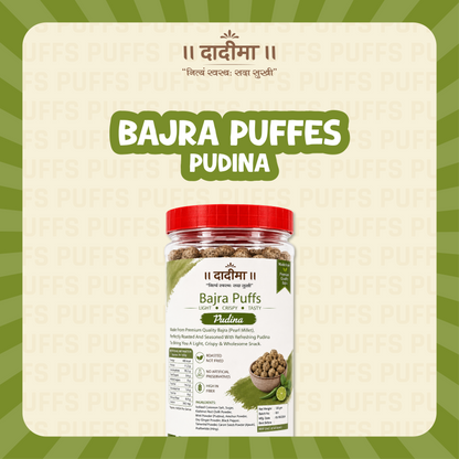 Mint Bajra Puff