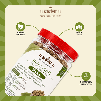 Mint Bajra Puff
