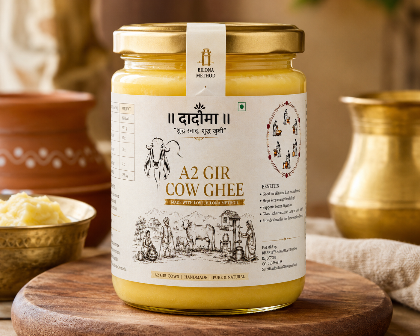 A2 Gir Cow Ghee
