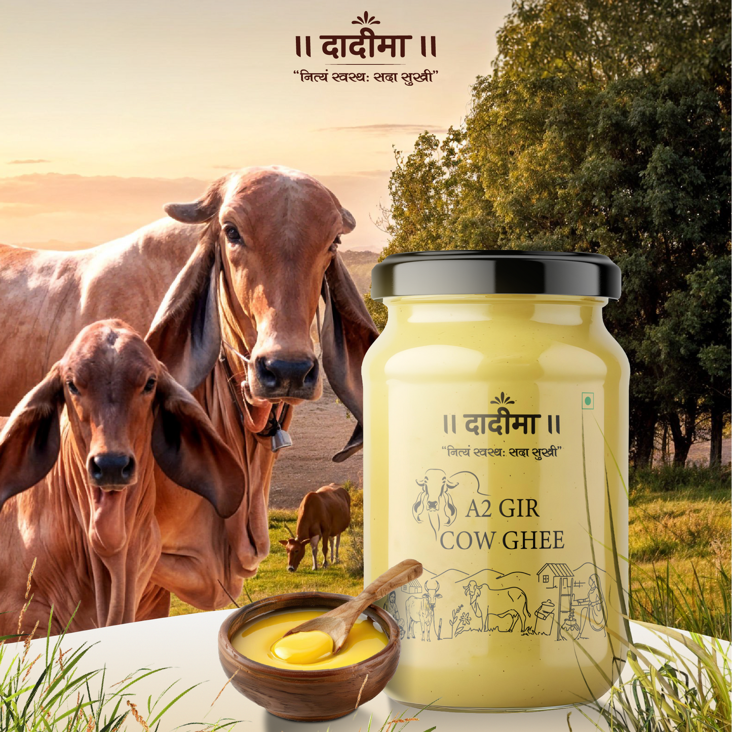A2 Gir Cow Ghee